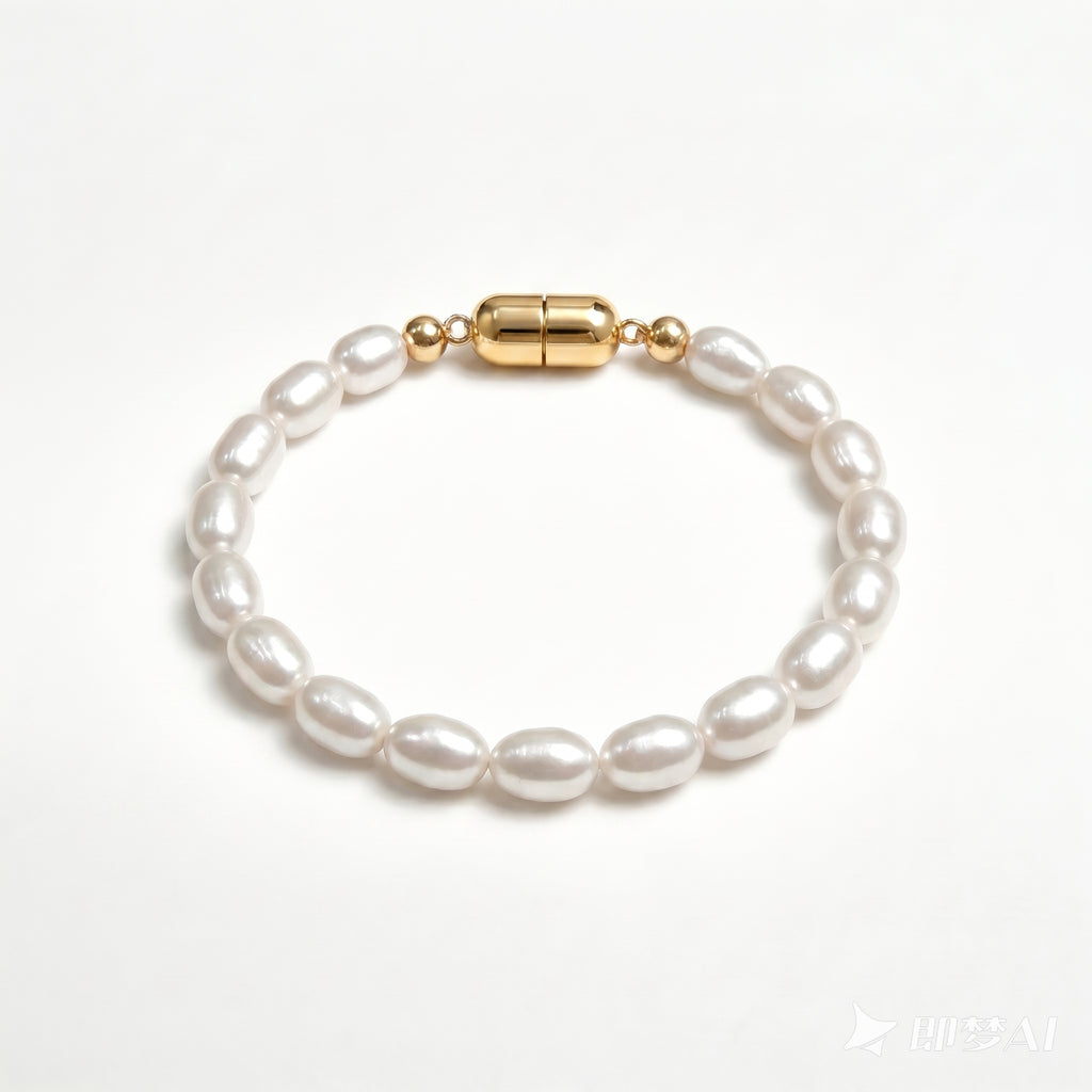 Ocean Born | 14K Gold Filled Baroque Pearl Bracelet