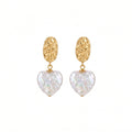 The First Sight | 18K Gold Plated Baroque Pearl Earrings