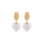 The First Sight | 18K Gold Plated Baroque Pearl Earrings
