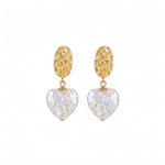 The First Sight | 18K Gold Plated Baroque Pearl Earrings