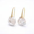 The Fossil Dream | 18K Gold Filled Baroque Pearl Earrings