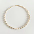 Golden Hour | 14K Gold Filled Natural Baroque Pearl Necklace