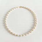 Golden Hour | 14K Gold Filled Natural Baroque Pearl Necklace