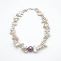Water Garden | Blooming Shape Baroque Pearl Necklace