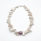 Water Garden | Blooming Shape Baroque Pearl Necklace