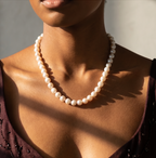Slow Morning | 9-11mm Baroque Pearls Necklace