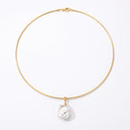 Night Bloom | 18K Gold Plated Baroque Pearl Necklace