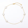 The Pure Love | 14K Gold Filled Baroque Pearl Necklace