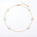 The Pure Love | 14K Gold Filled Baroque Pearl Necklace