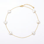 The Pure Love | 14K Gold Filled Baroque Pearl Necklace