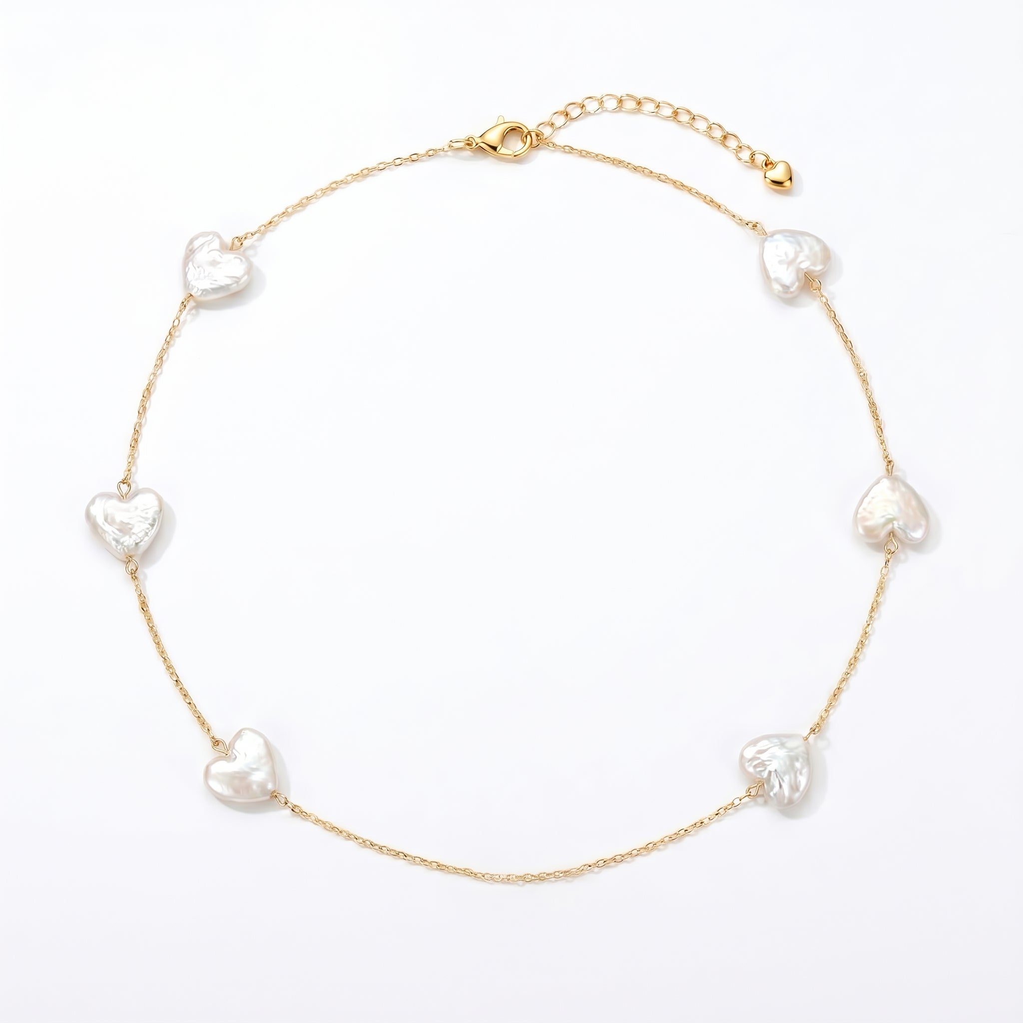 The Pure Love | 14K Gold Filled Baroque Pearl Necklace