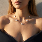 The Pure Love | 14K Gold Filled Baroque Pearl Necklace