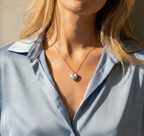 Beating Kiss  | 14K Gold Filled Baroque Pearl Necklace