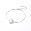 Moonrise | 925 Sterling Silver Baroque Pearl Bracelet