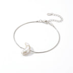 Moonrise | 925 Sterling Silver Baroque Pearl Bracelet