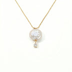 The Last Waltz | 18K Gold Plated Baroque Pearl Necklace
