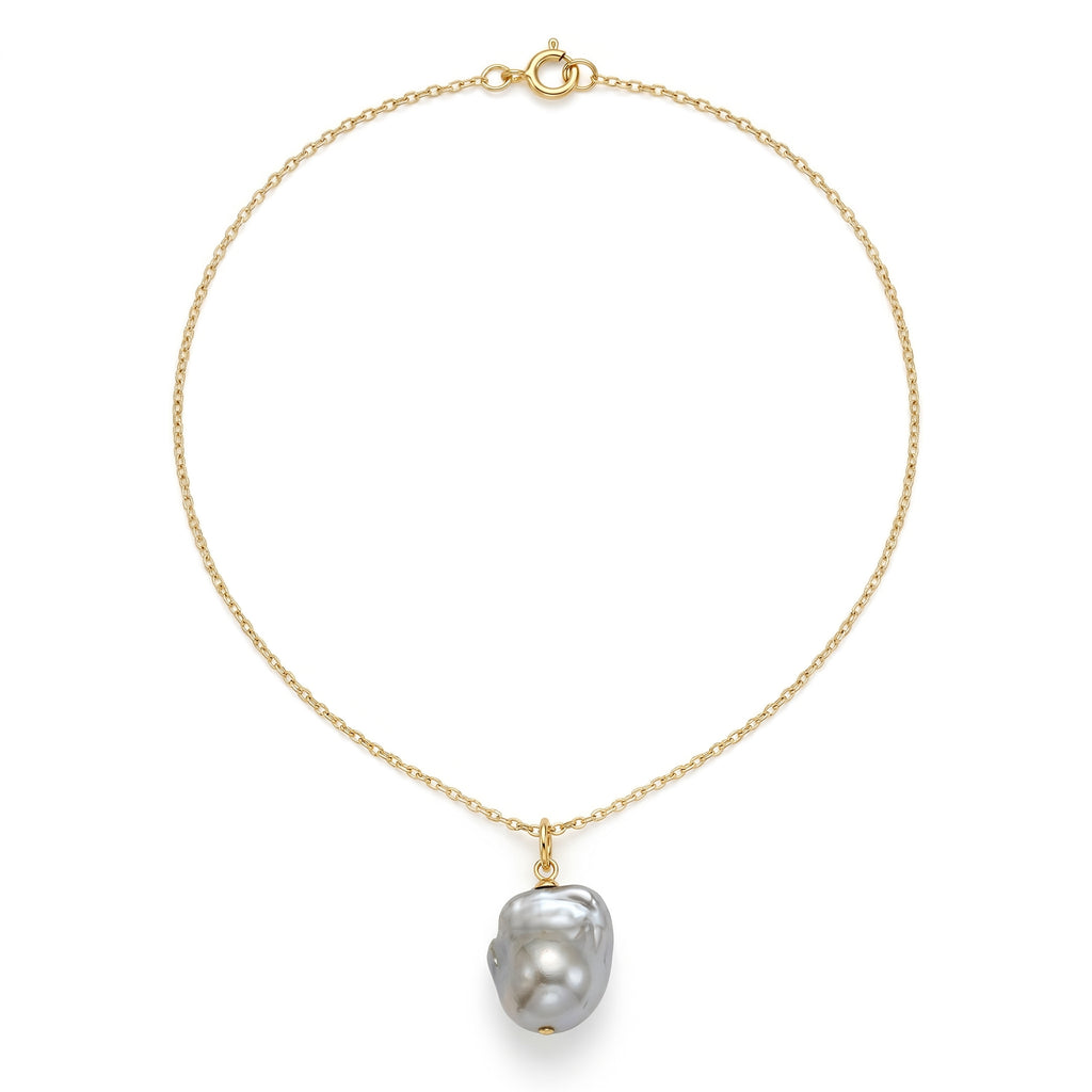 Ivory Hour｜Baroque Pearl 14K Gold Filled Necklace