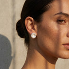 Awakening | 925 Sterling Silver Baroque Pearl Earrings
