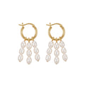First Light | 18K Gold Plated Baroque Pearl Earrings