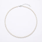 First Snow | Natural Baroque Pearl Necklace