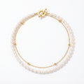 Runaway Princess | Two Layer Baroque Pearl 14K Gold Filled Necklace