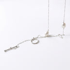 Soft Rebellion | 925 Sterling Silver Chain Baroque Pearls Necklace
