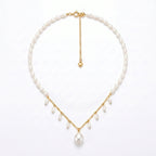The Pearl Diver's Prize | 14K Gold Filled Baroque Pearl Necklace